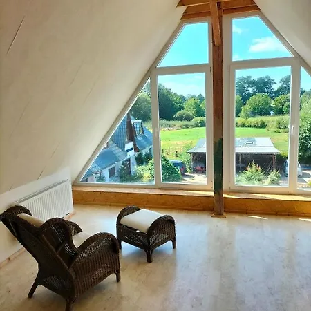 山林小屋 Eiderblick Fur Feriengaste Und Monteure Erfde